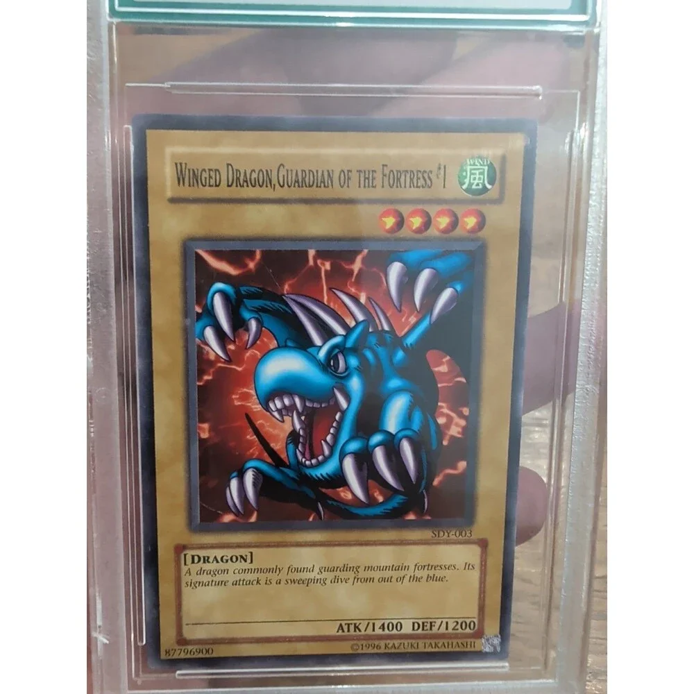 Yu-Gi-Oh - Winged Dragon Guardian of the Fortress #1 SDY-003 1st Edition Graded